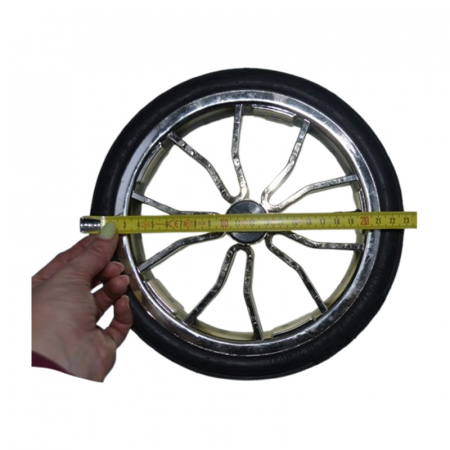 Roată față pentru carucior BabyActive RT1706-41, Negru [1]