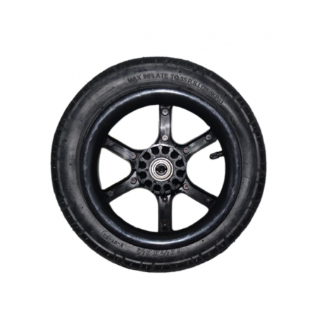 Roata spate pentru carucior BabyActive, RT1706-61, Negru [2]