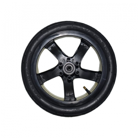 Roata spate pentru carucior BabyActive, RT1706-63, Negru [2]