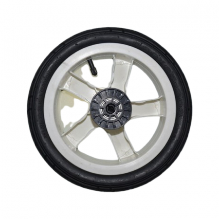 Roata spate pentru carucior BabyActive, RT1706-64, Negru [1]