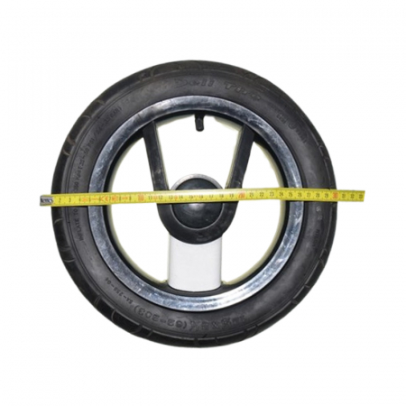 Roata spate pentru carucior BabyActive, RT1706-65, Negru [1]