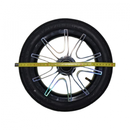 Roata spate pentru carucior, BabyActive RT1706-72, Negru [1]