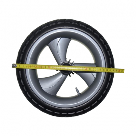 Roata spate pentru carucior, BabyActive RT1706-73, Negru [1]