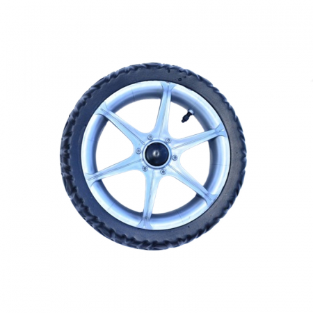 Carucioare - Roata spate pentru carucior BabyActive RTA-BA17, Gri
