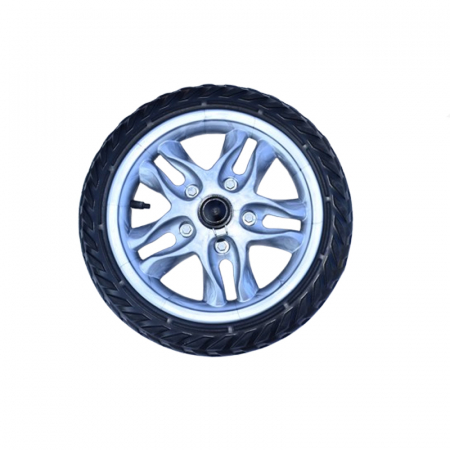 Carucioare - Roata spate pentru carucior BabyActive RTA-BA18, Gri