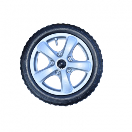 Carucioare - Roata spate pentru carucior BabyActive RTA-BA20, Gri