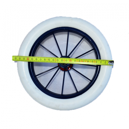 Roata fata pentru carucior BabyActive RTA-BA23, Alb [2]