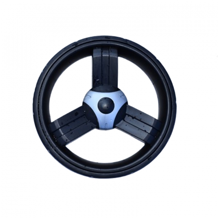 Carucioare - Roata spate pentru carucior BabyActive RTA-BA8, Negru