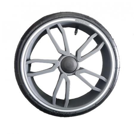 Carucioare - Roata spate pentru carucior Max Inflate TO 36P.S.I. 280/65 BabyActive INFLL-2, Gri
