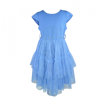 Rochite fete - Rochie casual pentru fete, Lucky, LK528, Albastru