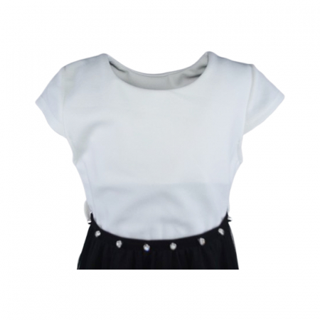 Rochie casual pentru fete, Lucky, LK528N, Negru [2]