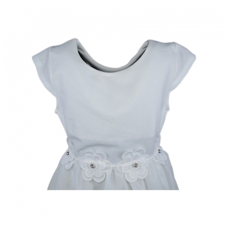 Rochie casual pentru fete, Lucky, LK717, Alb [1]