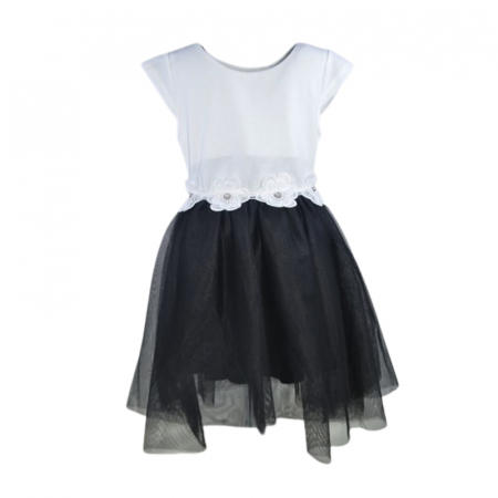 Rochite fete - Rochie casual pentru fete, Lucky, LK717N, Negru