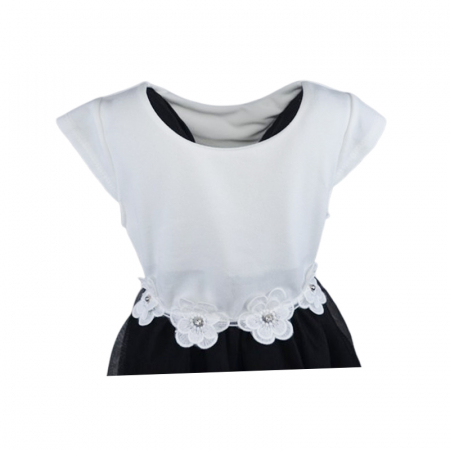 Rochie casual pentru fete, Lucky, LK717N, Negru [3]