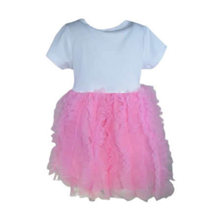 Rochie casual pentru fete, Lucky, LK8125R, Roz [4]