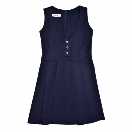 Rochite fete - Rochie casual pentru fete, Mini Junior, R3038, Bleumarin