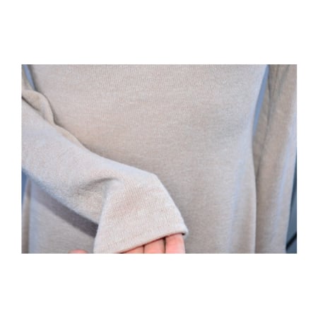 Rochie cu mânecă lungă, cu brosa, pentru fete, Catherine R0311B2-122, Bej [1]