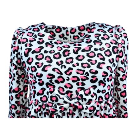 Rochie cu mânecă lungă, din catifea, pentru fete, Catherine R0311M3-98, Multicolor [1]