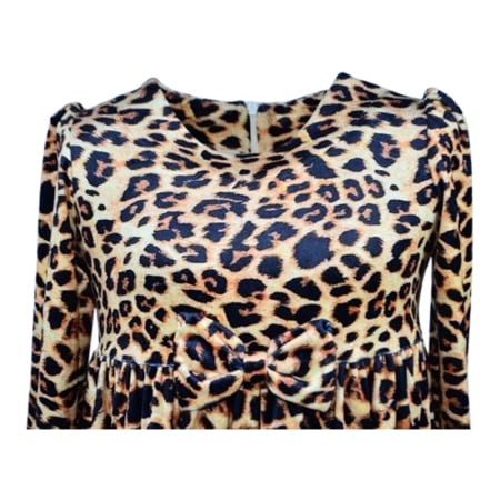 Rochie cu mânecă lungă, din catifea, pentru fete, Catherine R0311M6-98, Multicolor [2]