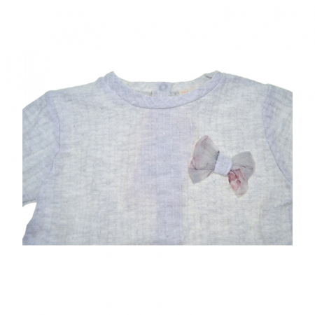 Rochie cu maneca lunga pentru fete Baby Rose, RCH-4636G, Gri [2]