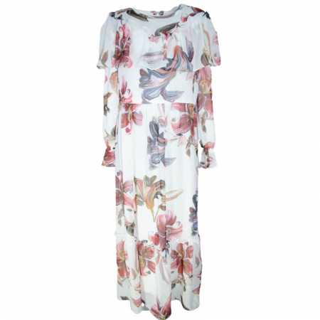 Rochite fete - Rochie cu maneca lunga pentru fete CEFRI 0071, Multicolor