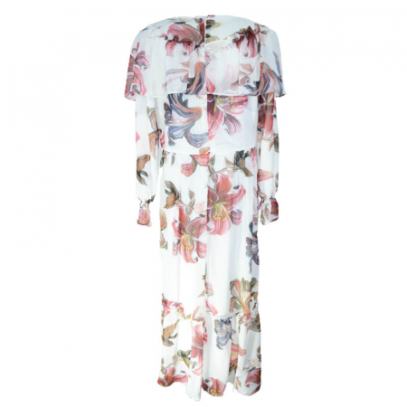 Rochie cu maneca lunga pentru fete CEFRI 0071, Multicolor [1]