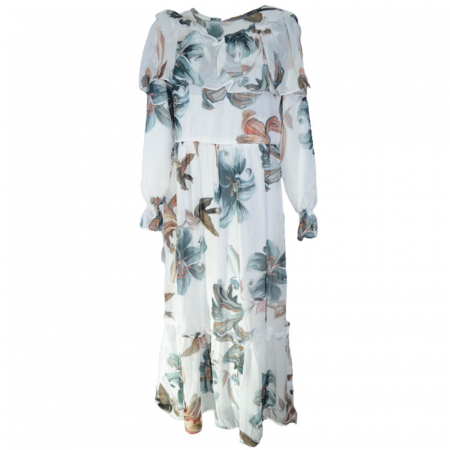 Rochite fete - Rochie cu maneca lunga pentru fete CEFRI 0071-2, Multicolor