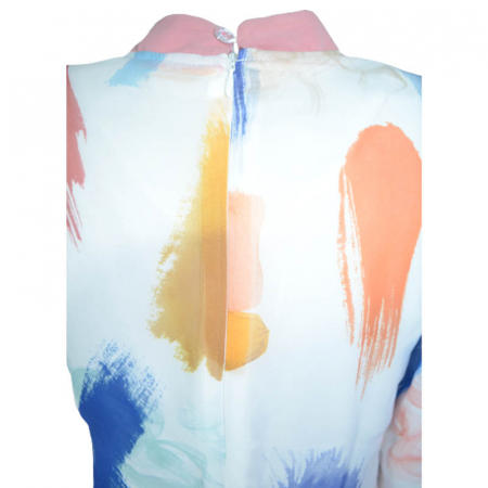 Rochie cu maneca lunga pentru fete CEFRI 0057, Roz [2]
