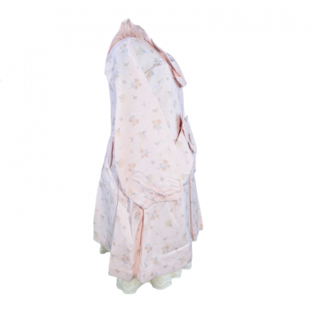 Rochie cu maneca lunga pentru fete Mini Junior 2193-1, Roz [1]