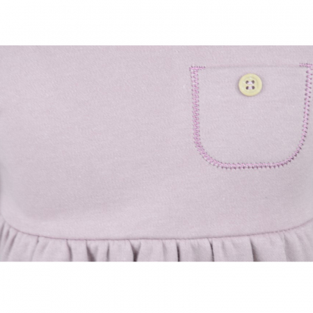 Rochita cu maneca lunga pentru fete Mini Junior 6876-92-cm, Roz [1]