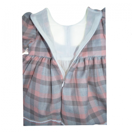 Rochie cu maneca lunga pentru fete Mini Junior RCH-4132, Gri [4]