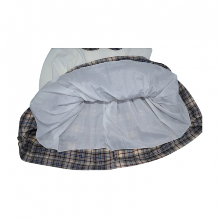 Rochie cu maneca lunga pentru fete Mini Junior RCH-42601B, Bej [3]