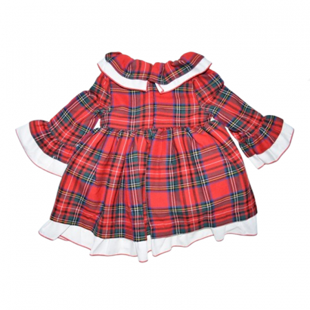 Rochie cu maneca lunga pentru fete Mini Junior RCH-4282, Rosu [2]