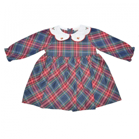 Îmbrăcăminte fete - Rochie cu maneca lunga pentru fete Mini Junior RCH-4654, Albastru