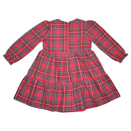 Rochie cu maneca lunga pentru fete Mini Junior RCH-4658, Rosu [2]