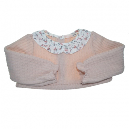 Set 2 piese rochita si bentita pentru fete Mini Junior RCH-4703, Roz [1]