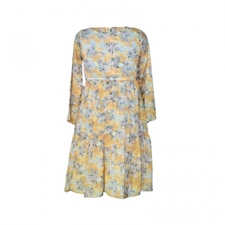 Rochie cu maneca lunga pentru fete Mini Junior RCH-MJ-2225, Multicolor [1]