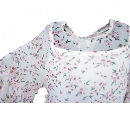 Rochie cu maneca scurta pentru fete Mini Junior RCHMJ-03, Verde [8]