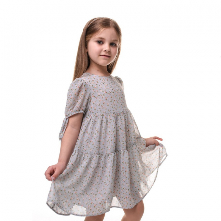 Rochie cu maneca scurta pentru fete Mini Junior RCHMJ-03, Verde [3]
