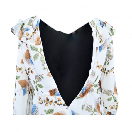 Rochie cu maneca lunga pentru fete Mini Junior RCH-MJ1, Multicolor [5]