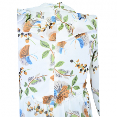 Rochie cu maneca lunga pentru fete Mini Junior RCH-MJ1, Multicolor [2]