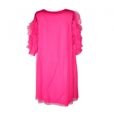 Rochie din bumbac pentru fete Atut 0150, Roz [1]