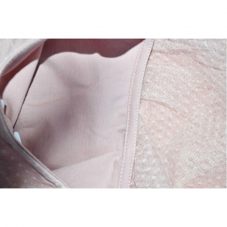 Rochie din bumbac pentru fete Atut 0583, Roz [3]