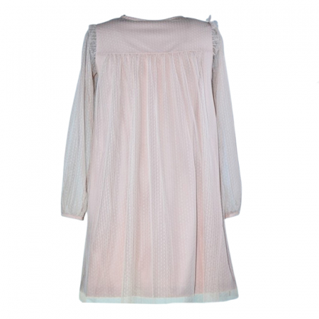 Rochie din bumbac pentru fete Atut 0583, Roz [2]