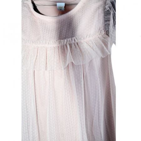 Rochie din bumbac pentru fete Atut 0583, Roz [1]