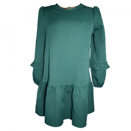 Îmbrăcăminte fete - Rochie eleganta pentru fete Viwa P-273, Verde