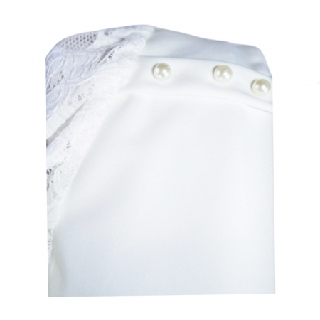 Rochie eleganta cu geanta pentru fete Mini Junior RCH-ELMJ3, Alb [2]