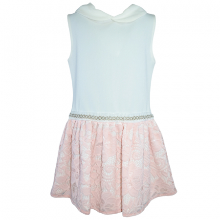 Îmbrăcăminte fete - Rochie eleganta fara maneca pentru fete Mini Junior MFD4564, Roz