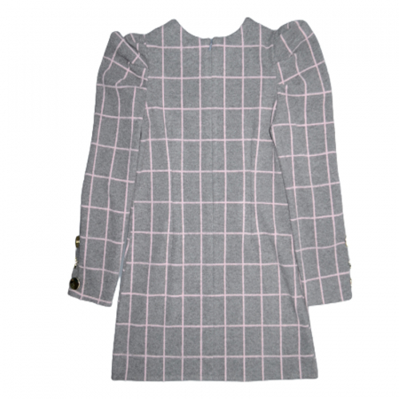 Rochie cu maneca lunga pentru fete Jolanda JO5544, Gri [1]