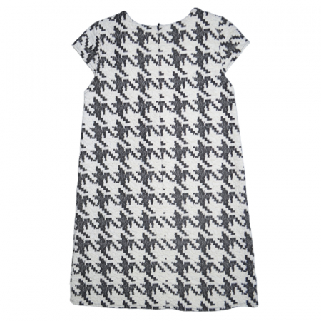 Rochie eleganta cu maneca scurta pentru fete Mini Junior MN575483, Alb [1]